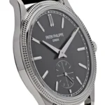 Replica Patek Philippe Calatrava 6119G-001 White Gold Grey Dial - Image 4
