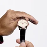 Replica Patek Philippe Calatrava 5227R-001 Date Rose Gold Ivory Dial - Image 2