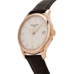 Replica Patek Philippe Calatrava 5227R-001 Date Rose Gold Ivory Dial - Image 4