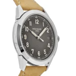 Replica Patek Philippe Calatrava 5226G-001 White Gold Charcoal Dial Date - Image 4