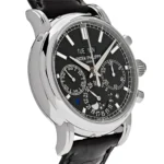 Replica Patek Philippe Grand Complications 5204P-011 Perpetual Calendar Chronograph Platinum Black Dial - Image 3