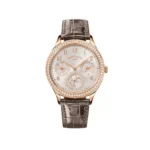 Replica Patek Philippe Grand Complications 7140R-001 Rose Gold Perpetual Calendar Diamond Bezel White Dial