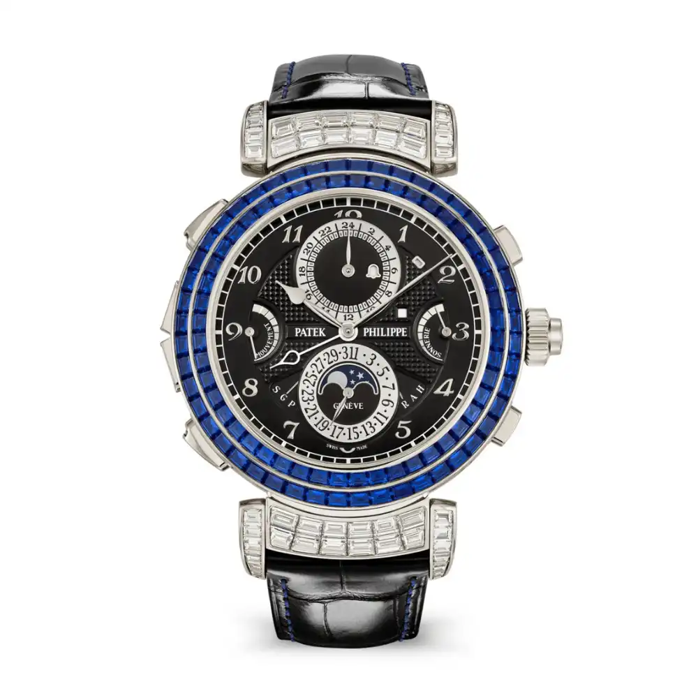 aaan3tjfwp0.webp Replica Patek Philippe Grand Complications 6300/401G-001 Grandmaster Chime Whi - Image 1