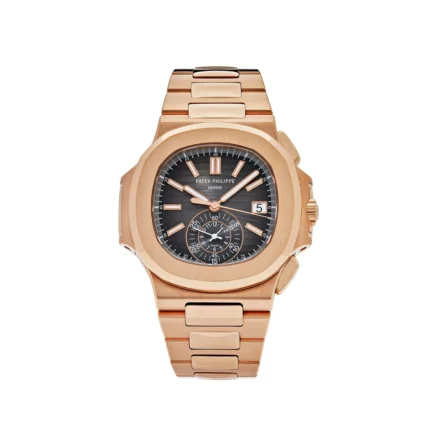 Replica Patek Philippe Nautilus 5980/1R-001 Chronograph Date Rose Gold