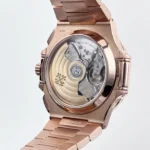 Replica Patek Philippe Nautilus 5980/1R-001 Chronograph Date Rose Gold - Image 10