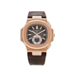 Replica Patek Philippe Nautilus 5980R-001 'Tiffany u0026 Co' Chronograph Date Rose Gold