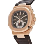 Replica Patek Philippe Nautilus 5980R-001 'Tiffany u0026 Co' Chronograph Date Rose Gold - Image 3