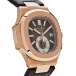 Replica Patek Philippe Nautilus 5980R-001 'Tiffany u0026 Co' Chronograph Date Rose Gold - Image 4