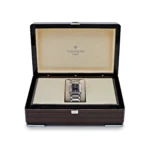 Replica Patek Philippe Twenty-4 4910/1200A-001 'Ladies' Quartz Blue Dial Diamond Bezel - Image 7