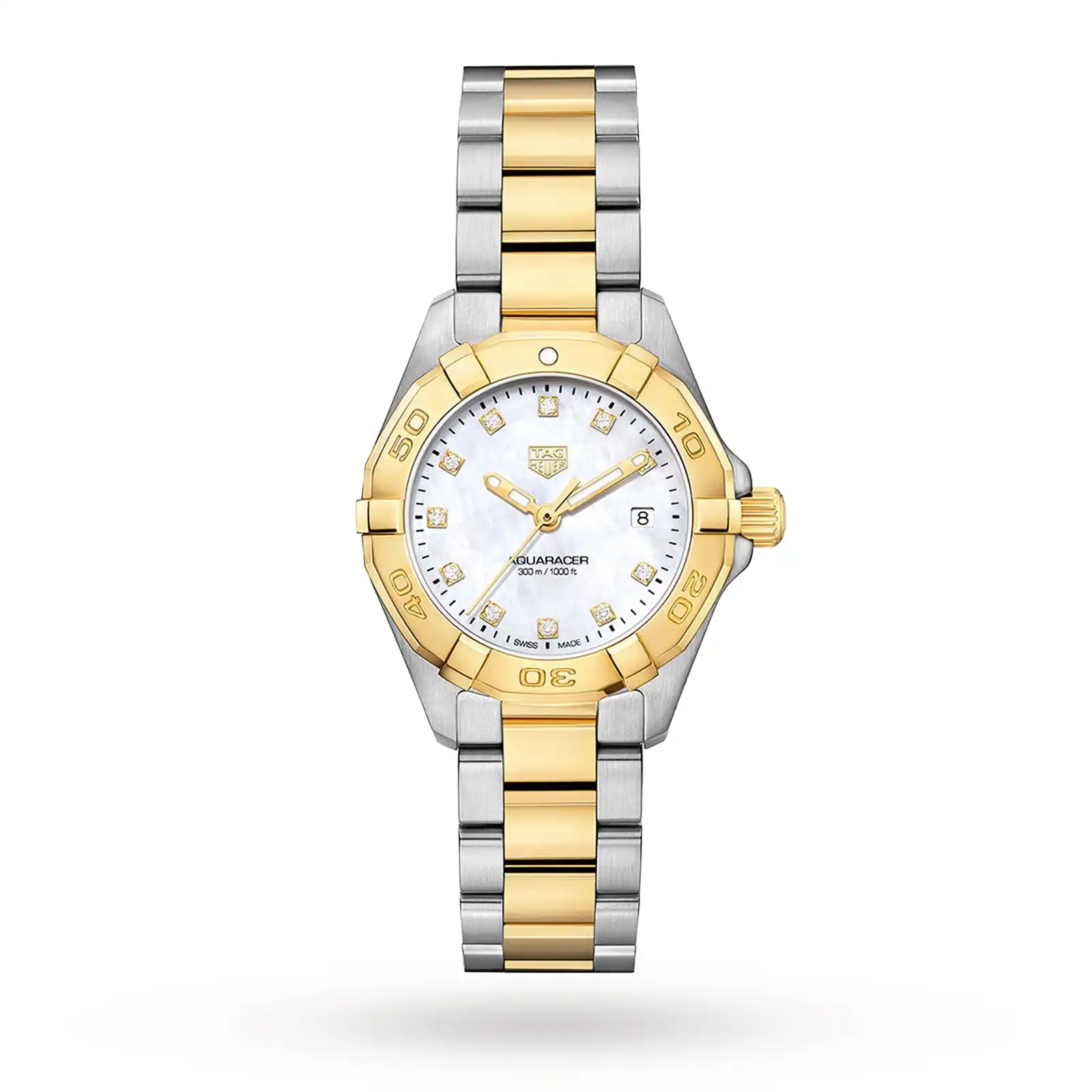 xyiokikc4sn.webp TAG Heuer Aquaracer 300M 27mm Quartz Ladies Replica WBD1422.BB0321 - Image 1