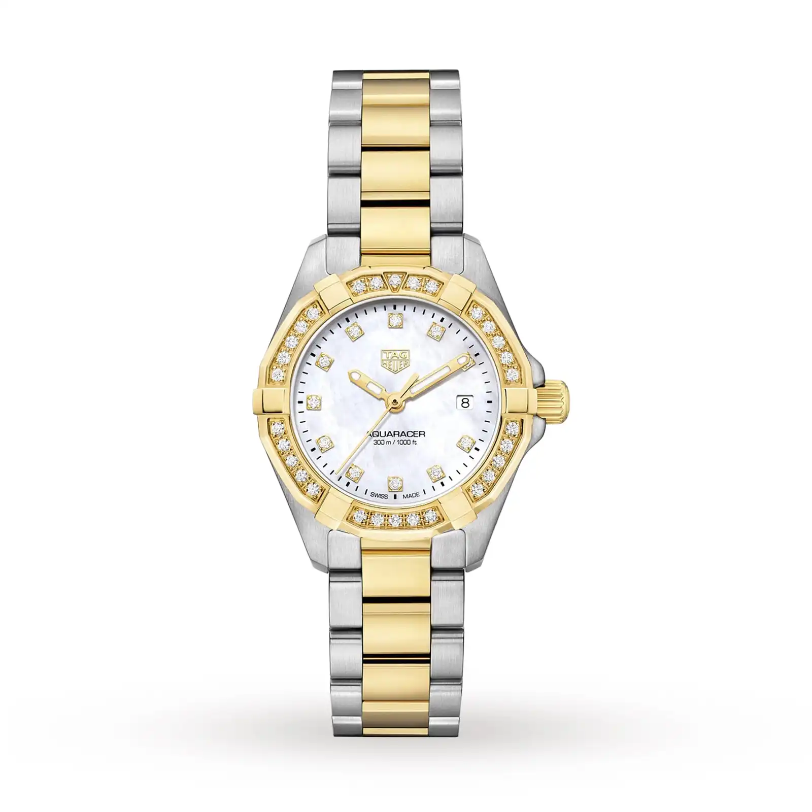 zyaaenqv1jw.webp TAG Heuer Aquaracer 300M Quartz 27mm Ladies Replica WBD1423.BB0321 - Image 1