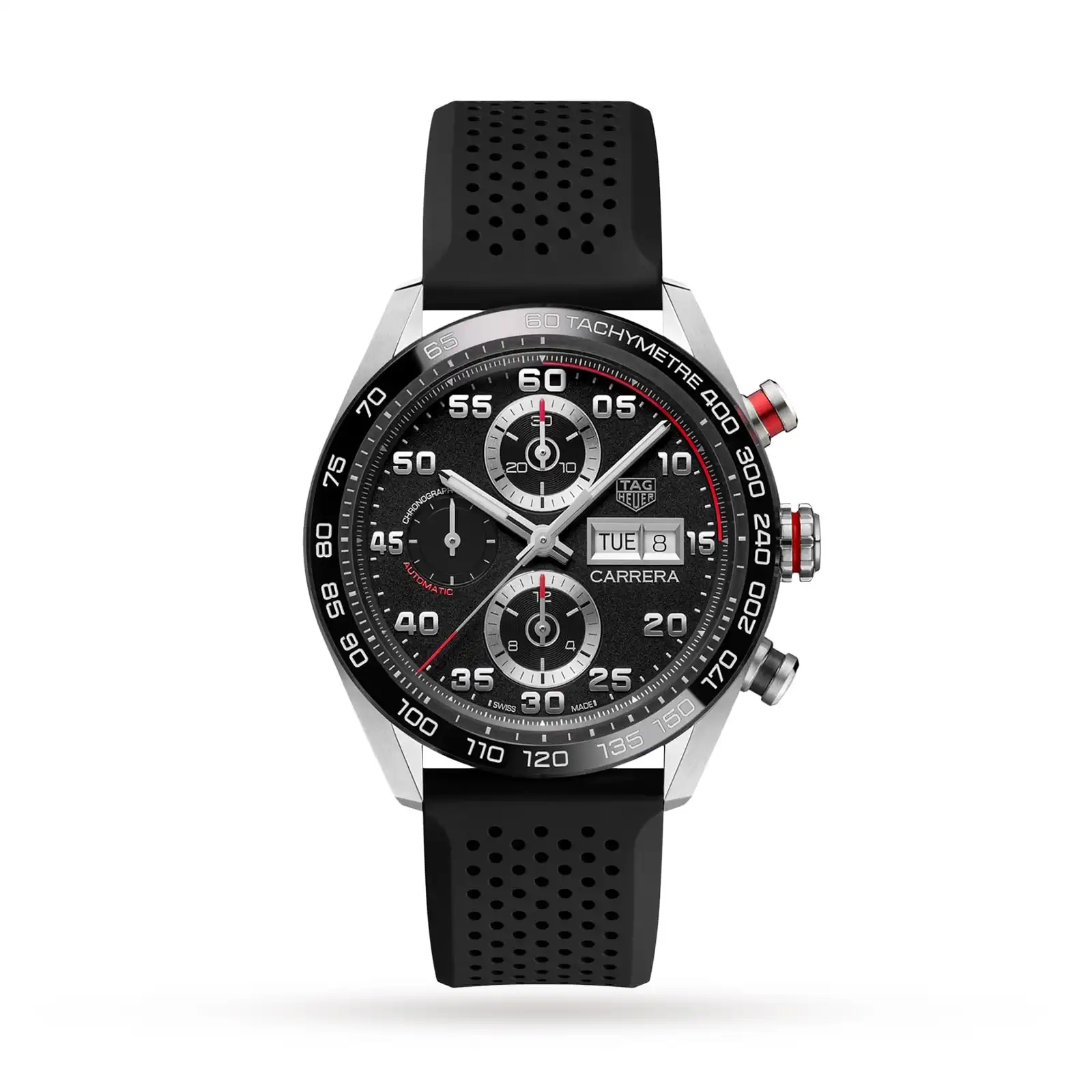 ajsqv5cpsst.webp TAG Heuer Carrera 44mm Mens Replica Rubber CBN2A1AA.FT6228 - Image 1