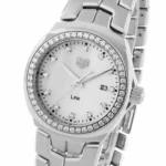 TAG Heuer Link 32mm Diamond Bezel Ladies Replica WBC1316.BA0600 - Image 3