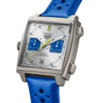 TAG Heuer Monaco Chronograph Racing Blue Limited Edition 39mm Mens Replica Silver CAW218C.FC6548 - Image 2