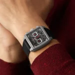 TAG Heuer Monaco Chronograph 39mm Mens Replica Titanium Black CBL2183.FT6236 - Image 9