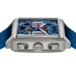 TAG Heuer Monaco Chronograph 39mm Mens Replica Titanium Blue CBL2182.FT6235 - Image 4