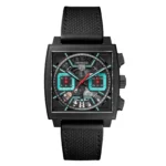 TAG Heuer Monaco Chronograph 39mm Mens Replica Titanium Turqouise CBL2184.FT6236