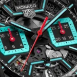 TAG Heuer Monaco Chronograph 39mm Mens Replica Titanium Turqouise CBL2184.FT6236 - Image 3