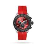 TAG Heuer Formula 1 Quartz Chronograph 200M 43mm Mens Replica Red Rubber CAZ101AN.FT8055