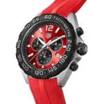 TAG Heuer Formula 1 Quartz Chronograph 200M 43mm Mens Replica Red Rubber CAZ101AN.FT8055 - Image 2