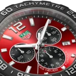 TAG Heuer Formula 1 Quartz Chronograph 200M 43mm Mens Replica Red Rubber CAZ101AN.FT8055 - Image 3