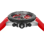 TAG Heuer Formula 1 Quartz Chronograph 200M 43mm Mens Replica Red Rubber CAZ101AN.FT8055 - Image 4
