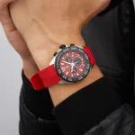 TAG Heuer Formula 1 Quartz Chronograph 200M 43mm Mens Replica Red Rubber CAZ101AN.FT8055 - Image 8
