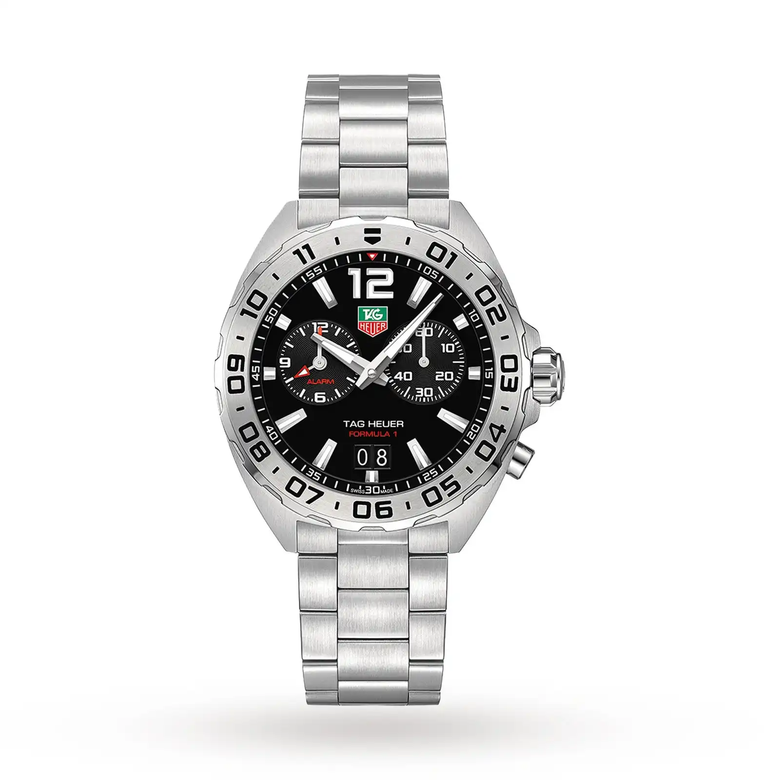 icpk0ixh2f0.webp TAG Heuer Formula 1 Quartz Alarm 41mm Mens Replica WAZ111A.BA0875 - Image 1