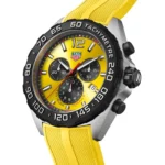 TAG Heuer Formula 1 Quartz Chronograph 200M 43mm Mens Replica Yellow Rubber CAZ101AM.FT8054 - Image 2