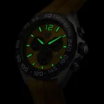 TAG Heuer Formula 1 Quartz Chronograph 200M 43mm Mens Replica Yellow Rubber CAZ101AM.FT8054 - Image 7