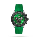 TAG Heuer Formula 1 Quartz Chronograph 200M 43mm Mens Replica Green Rubber CAZ101AP.FT8056