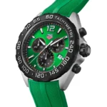 TAG Heuer Formula 1 Quartz Chronograph 200M 43mm Mens Replica Green Rubber CAZ101AP.FT8056 - Image 2