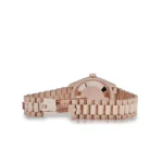 Rolex Datejust Replica 278275 'Ladies' Rose Gold Diamond Chocolate Dial President - Image 6