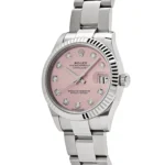 Rolex Datejust Replica 278274 'Ladies' Stainless Steel Pink Diamond Dial - Image 3