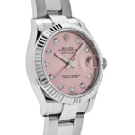 Rolex Datejust Replica 278274 'Ladies' Stainless Steel Pink Diamond Dial - Image 4