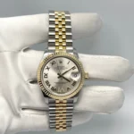 Rolex Datejust Replica 278273 Ladies Yellow Gold Stainless Steel Silver Dial - Image 3