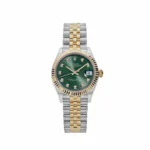 Rolex Datejust Replica 278273 'Ladies' Yellow Gold Stainless Steel Green Dial