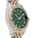 Rolex Datejust Replica 278273 'Ladies' Yellow Gold Stainless Steel Green Dial - Image 4