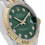 Rolex Datejust Replica 278273 'Ladies' Yellow Gold Stainless Steel Green Dial - Image 5