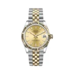 Rolex Datejust Replica 278273 Ladies Yellow Gold Stainless Steel Champagne D