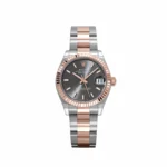 Rolex Datejust Replica 278271 'Ladies' Rose Gold Stainless Steel Slate Dial Oyster
