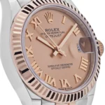 Rolex Datejust Replica 278271 'Ladies' Rose Gold Stainless Steel Roman Pink Dial Jubilee - Image 5