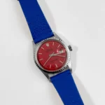 Rolex Datejust Replica 1603 Stainless Steel Aftermarket Red Dial - Image 4