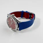 Rolex Datejust Replica 1603 Stainless Steel Aftermarket Red Dial - Image 5
