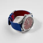 Rolex Datejust Replica 1603 Stainless Steel Aftermarket Red Dial - Image 6