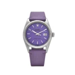 Rolex Datejust Replica 1601 Stainless Steel Aftermarket Lavender Dial