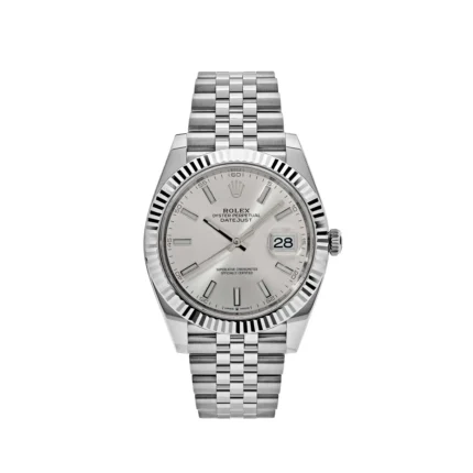 Rolex Datejust Replica 126334 Stainless Steel Silver Dial Jubilee