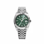 Rolex Datejust Replica 126334 Stainless Steel Green Dial Jubilee