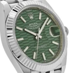 Rolex Datejust Replica 126334 Stainless Steel Fluted Motif Green Dial Jubilee - Image 5