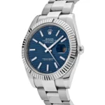 Rolex Datejust Replica 126334 Stainless Steel Fluted Motif Blue Dial Oyster - Image 3